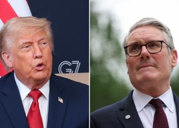 President Donald Trump managed to publicly announce British Prime Minister Keir Starmer's resignation before the latter announced it himself.