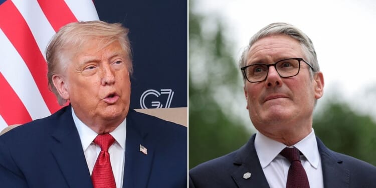 President Donald Trump managed to publicly announce British Prime Minister Keir Starmer's resignation before the latter announced it himself.