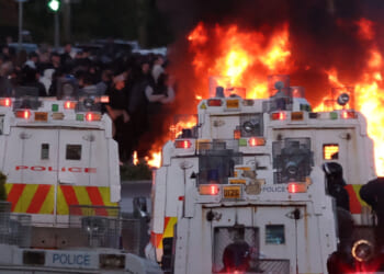 Belfast Is Burning, and the Media Won't Say Why