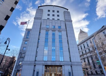 A view of the Daniel Patrick Moynihan United States Courthouse, home to the U.S. District Court for the Southern District of New York, in New York City on Jan. 4, 2026.