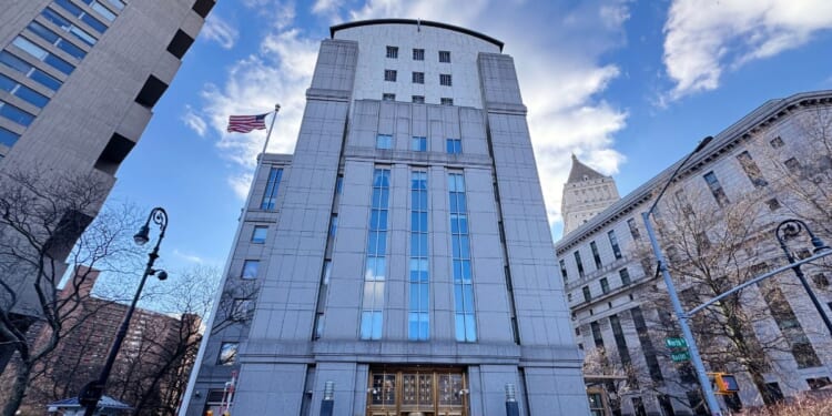 A view of the Daniel Patrick Moynihan United States Courthouse, home to the U.S. District Court for the Southern District of New York, in New York City on Jan. 4, 2026.