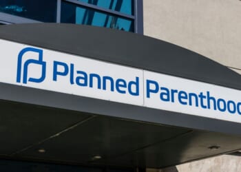 A sign outside of a Planned Parenthood location.