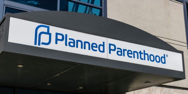 A sign outside of a Planned Parenthood location.