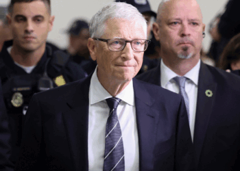 Microsoft Co-Founder Bill Gates arrives to testify at a closed-door interview with the House Oversight Committee on Capitol Hill on June 10, 2026 in Washington, DC. The committee is continuing to hold closed-door interviews as part of their investigation into convicted sex offender Jeffrey Epstein. (Photo by Tom Brenner/Getty Images)