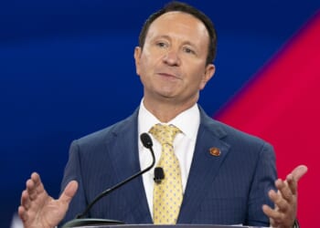 Jeff Landry, governor of Louisiana, speaking