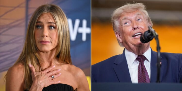 Reports indicate Jennifer Aniston and other celebrities may have used improper addresses for their voter registrations.