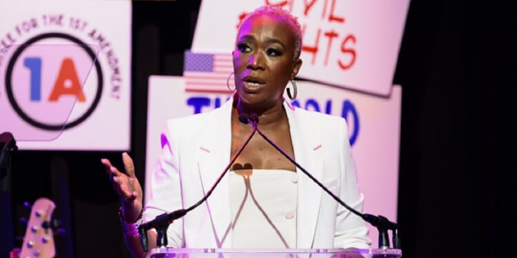 Former MSNBC host Joy Reid speaks onstage during Rise Up, Sing Out: A Concert for the First Amendment on June 14 in New York City.