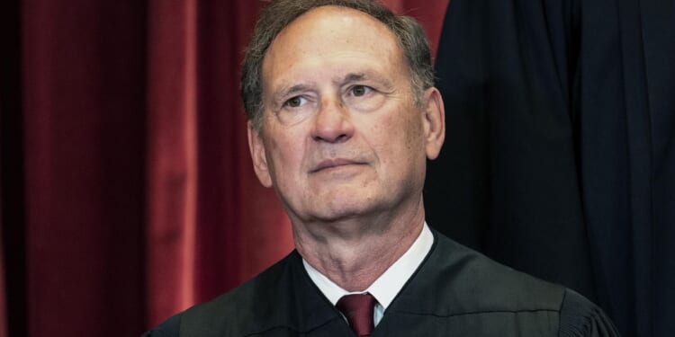 Justice Alito is waiting on one 30-year-old case before he calls it quits