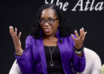 Supreme Court Justice Ketanji Brown Jackson tried to pull a fast one on the American people on the issue of men in women's sports and transgender ideology