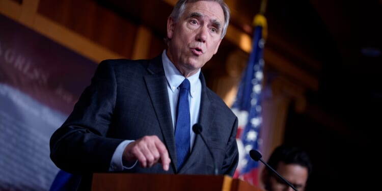 Sen. Jeff Merkley speaking