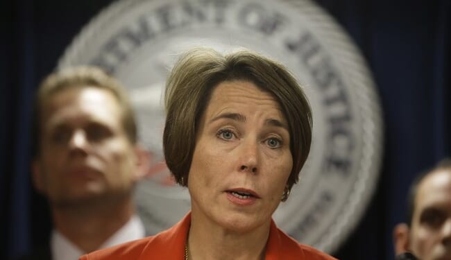 Miserable Massachusetts Maura Metes Out a Hundred Million on Migrants – HotAir