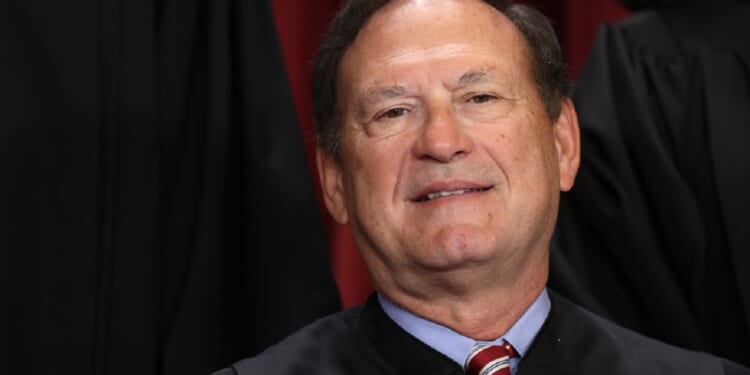 Supreme Court Justice Samuel Alito, pictured in a 2022 file photo.