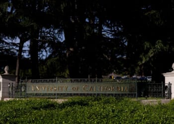 The campus of University of California Berkeley on March 28, 2026, in Berkeley, California.