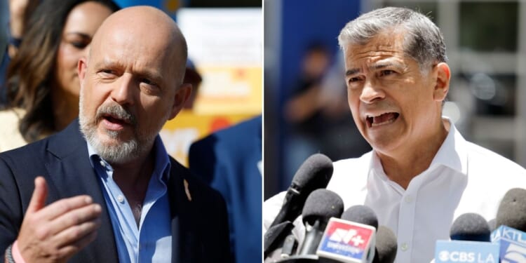 Democrat Xavier Becerra will face off against former Fox News host Steve Hilton in the California gubernatorial general election.