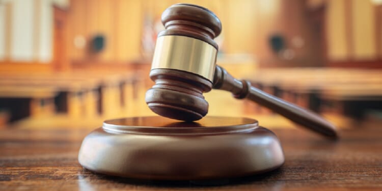 A stock photo of a judge's gavel.