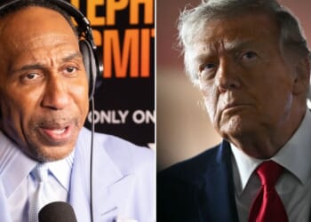 ESPN personality Stephen A. Smith fired back at President Donald Trump after the president took a verbal jab at him.