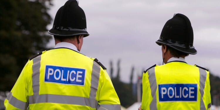 Police in Southampton, England, later issued an apology for the in incident.