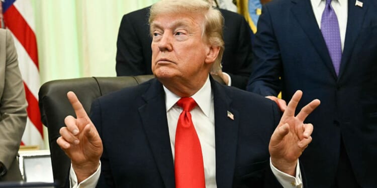 “I’m against FISA if it doesn’t come with The Save America Act (Full version!) firmly attached to it," President Donald Trump wrote on social media.