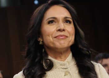 Director of National Intelligence Tulsi Gabbard prepares to testify to the Senate Intelligence Committee on March 18, 2026.