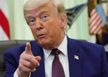 President Donald Trump, pictured in a June 3 file photo in the Oval Office.