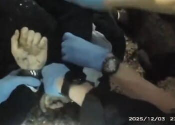 Police bodycam shows U.K. officers laughing off Henry Nowak's claims that he had been stabbed and couldn't breathe.