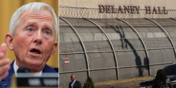 GOP Rep. Jeff Van Drew of New Jersey toured Delaney Hall, the immigration detention center that has been the subject of riots and protests over "inhumane conditions" and said it was nicer than 90 percent of the world lives in, and nicer than what half of Americans live in.