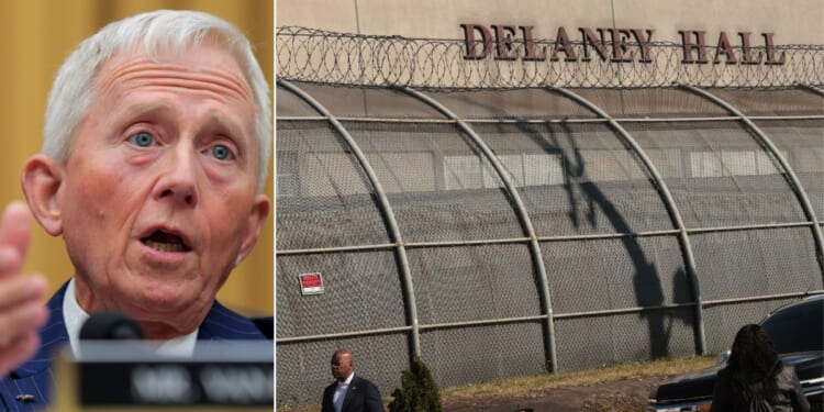 GOP Rep. Jeff Van Drew of New Jersey toured Delaney Hall, the immigration detention center that has been the subject of riots and protests over "inhumane conditions" and said it was nicer than 90 percent of the world lives in, and nicer than what half of Americans live in.