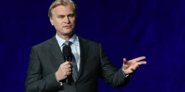 Christopher Nolan speaking