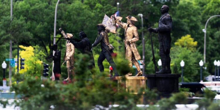 Freedom Plaza in D.C. reopens with working fountain, statue exhibition