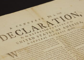 Britain’s National Archives finds copy of Declaration of Independence in captured U.S. ship’s papers