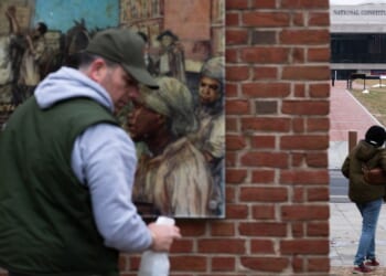 Court says the U.S. can install historical panels at the site of Washington’s Philadelphia home
