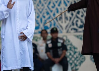 Couple caned by Indonesian province for violating Sharia law by kissing on TikTok