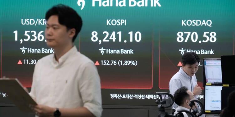 Rebounds for AI stocks help support Wall Street and keep the market mixed
