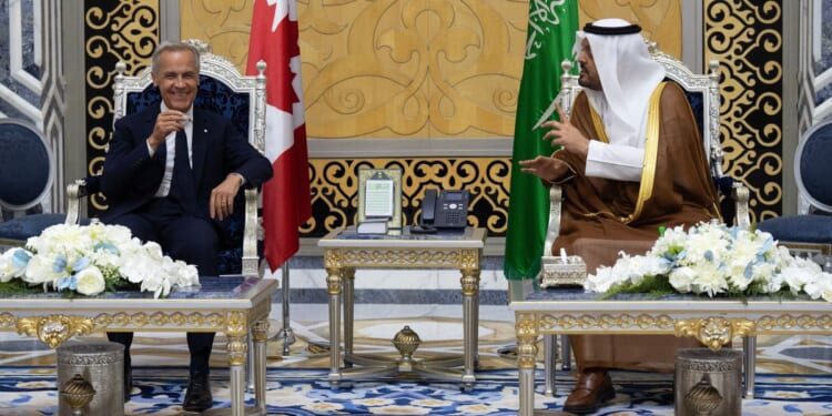 Canada’s Carney visits Saudi Arabia as the prime minister seeks to expand ties with kingdom