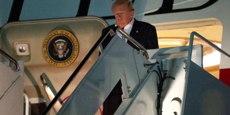 White House says Air Force One switch was ‘misdirection’ because of potential threats
