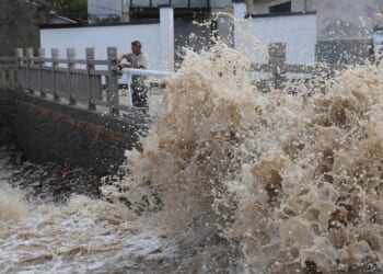 Typhoon Bavi makes landfall in eastern China as more than 1 million are evacuated