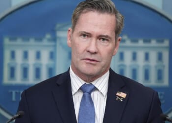 Mike Waltz rejects Iran’s explanation of ‘errant’ faction behind strike in Strait of Hormuz
