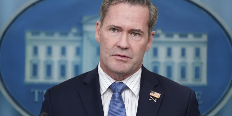 Mike Waltz rejects Iran’s explanation of ‘errant’ faction behind strike in Strait of Hormuz