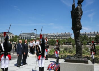 Macron warns of resurgent demons of antisemitism as France honors Alfred Dreyfus