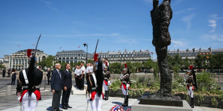 Macron warns of resurgent demons of antisemitism as France honors Alfred Dreyfus