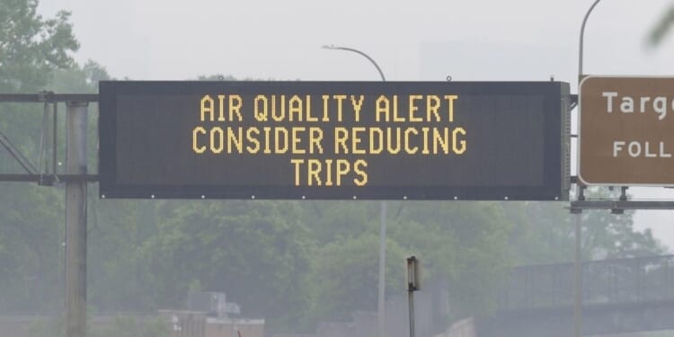Wildfire smoke from Canada chokes air quality in the District of Columbia