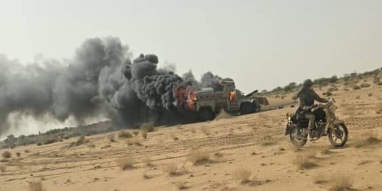 Mali rebels ambush an army convoy, killing or capturing scores of soldiers