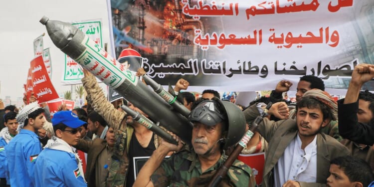 Yemen’s Iranian-backed Houthis say they will block Saudi shipping at Red Sea gateway