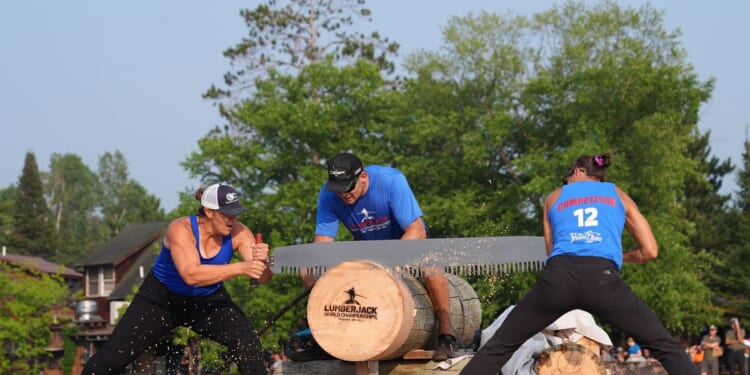 3 women’s world records set at the annual Lumberjack World Championships in Wisconsin