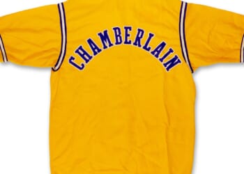 Wilt Chamberlain Lakers jacket found by a teen at a thrift store could fetch over $150K at auction