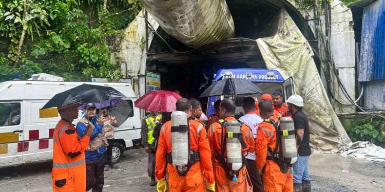 Explosion in tunnel at Indian hydropower project leaves 10 dead and 17 missing