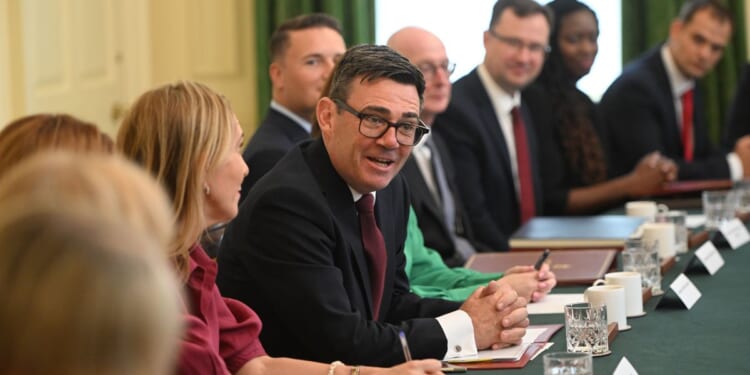 British leader Burnham gathers his Cabinet after sweeping away Starmer supporters