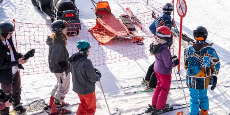 Thousands of African winter skiing tourists are flocking to snowy Lesotho
