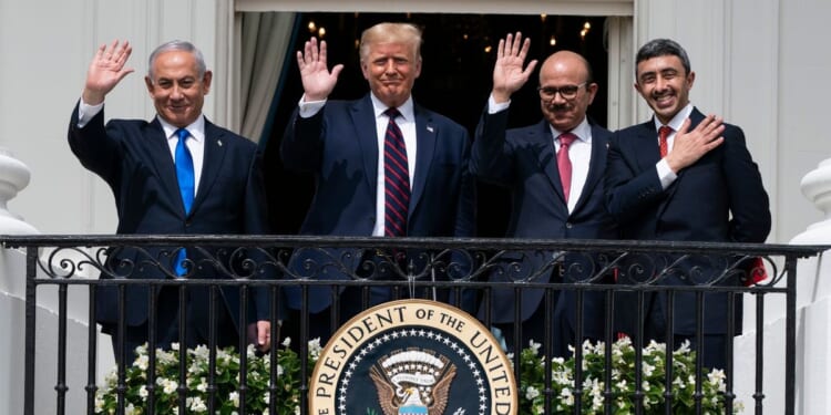 Trump says no nuke deal with Saudis until they sign Abraham Accords