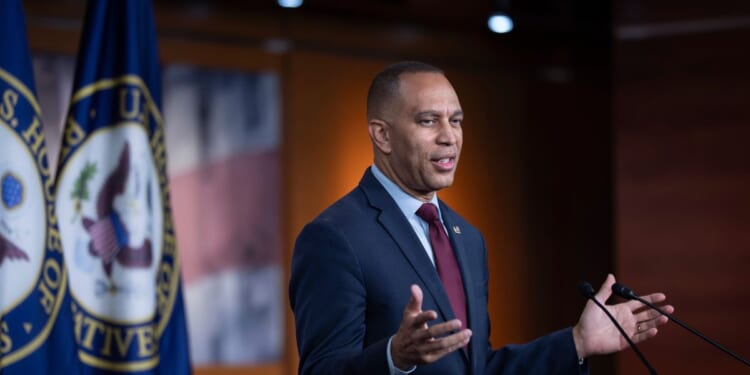 Jeffries claims GOP failed Americans as resolution to halt military action in Iran passes